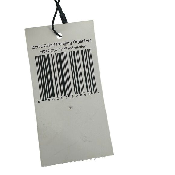 Vera Bradley Iconic Hanging Travel Cosmetics Organizer Holland Garden Floral NWT - Picture 10 of 12